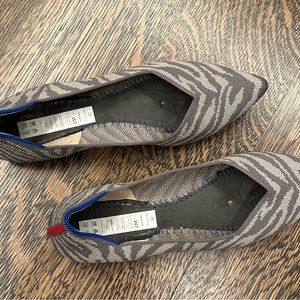 Rothy’s The Point Zebra Stripe